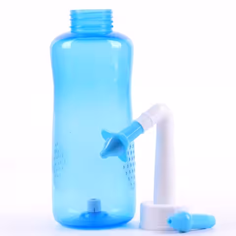 Irigátor nosa WaterPulse Kontajner čistič dutín soľný roztok Neti Pot nádoba na výplach nosa liečba alergie zápal prínosových dutín lekárenská cena