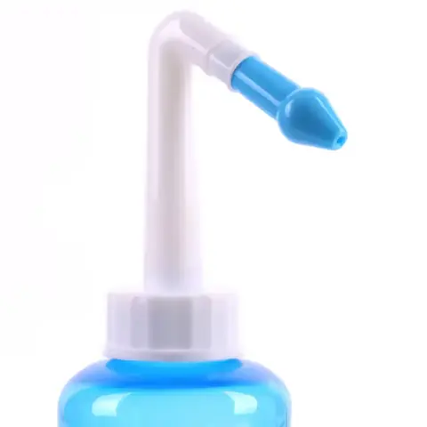 WaterPulse nádobka na výplach nosních dutin přístroj na čištění dutin solný roztok NETI POT nádobka na výplachy nosu záněty dutin léčba alergie léčba lékárna cena