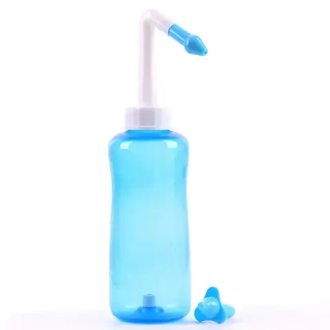 WaterPulse nádobka na výplach nosních dutin přístroj na čištění dutin solný roztok NETI POT nádobka na výplachy nosu záněty dutin léčba alergie léčba lékárna cena