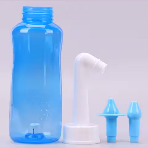 Irigátor nosa WaterPulse Kontajner čistič dutín soľný roztok Neti Pot nádoba na výplach nosa liečba alergie zápal prínosových dutín lekárenská cena