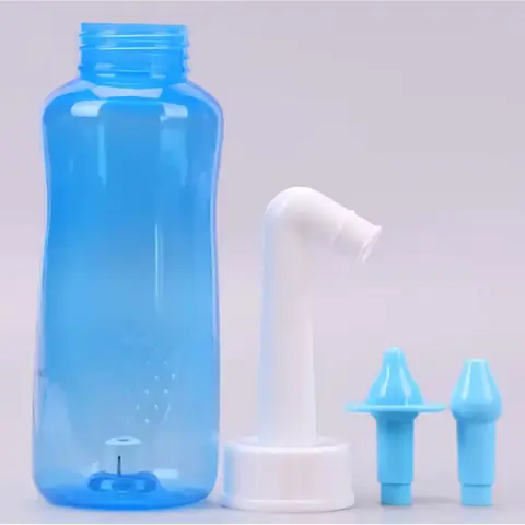 WaterPulse nádobka na výplach nosních dutin přístroj na čištění dutin solný roztok NETI POT nádobka na výplachy nosu záněty dutin léčba alergie léčba lékárna cena