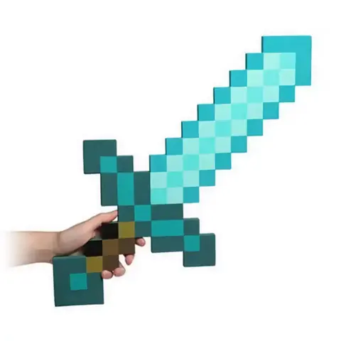 Meč MINECRAFT diamantová plastová pěna na prodej koupená cena hračky