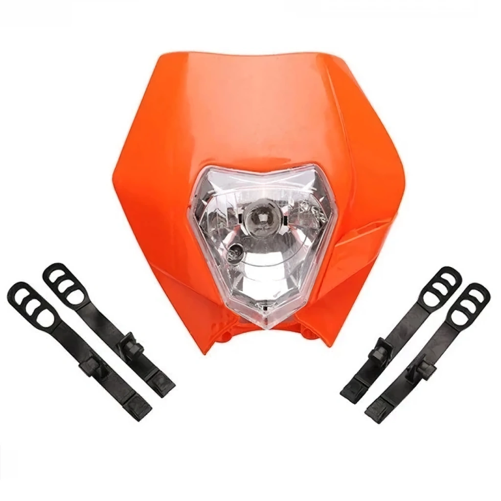 Univerzální motocyklová přední maska Enduro Cross KTM Supermoto Street Fighter Naked – 12V 35W