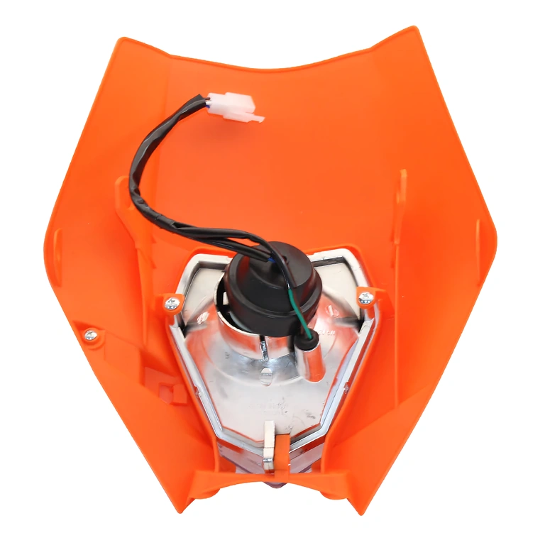 Agresivní design Streetfighter s LED světlem a maskou z polypropylenu