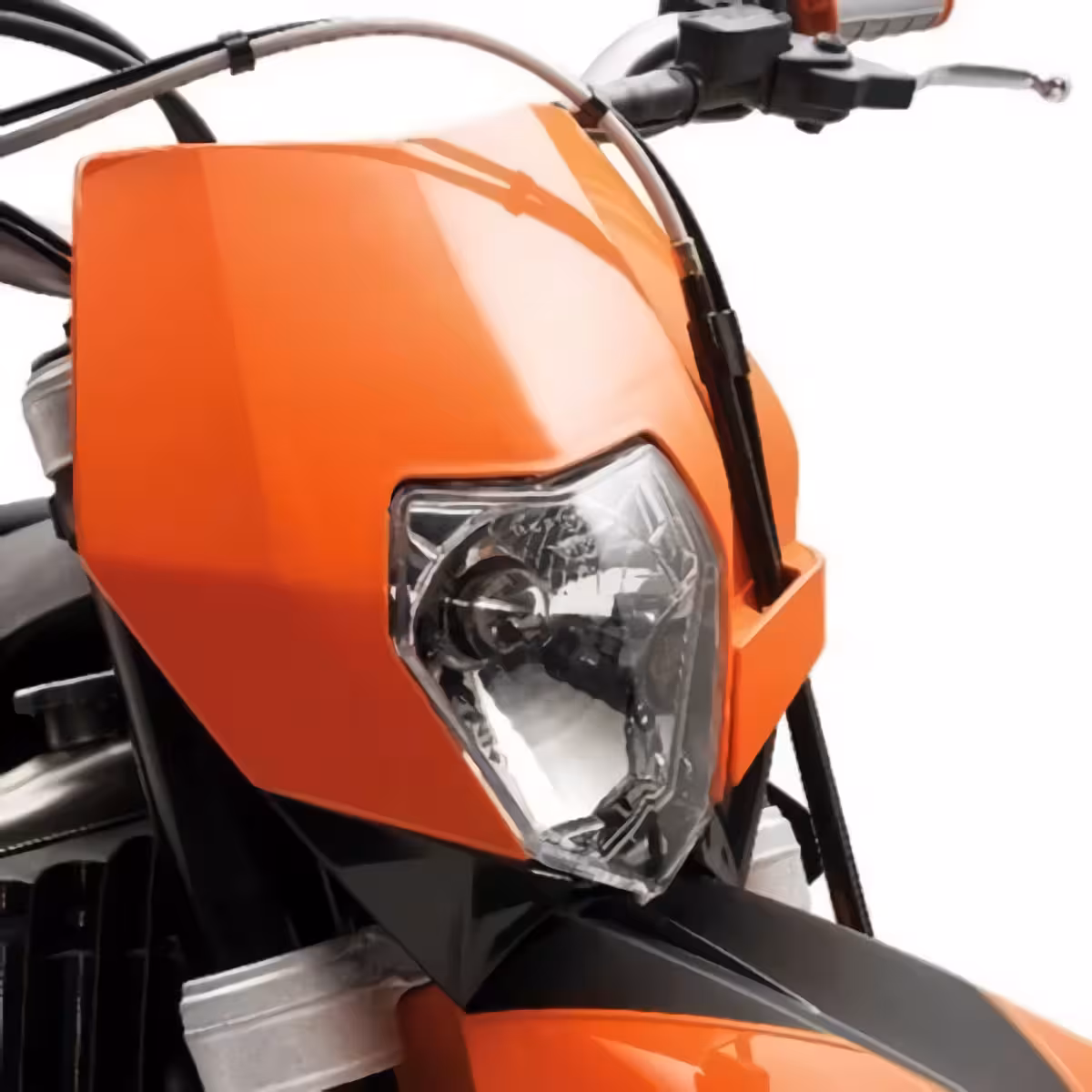 Mască moto universală stil Streetfighter Far și mască față pentru motociclete Streetfighter, cu montare pe furcă