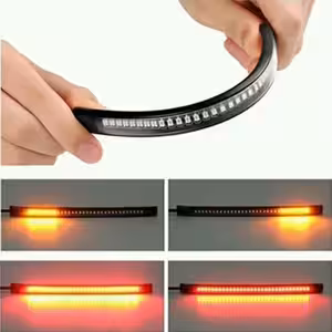 Lumină frână cu LED-uri roșii pentru moto și scuter