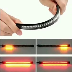 Lumină frână cu LED-uri roșii pentru moto și scuter