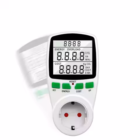 Dispozitiv cu afișaj cost/kWh și funcții de estimare a cheltuielilor lunare