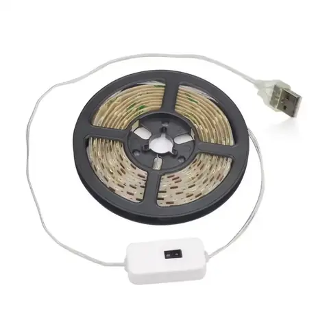 Studená bílá led páska kuchyňský nábytek koupelnová skříňka s pohybovým senzorem 3m 5v USB napájení kvalitní cena