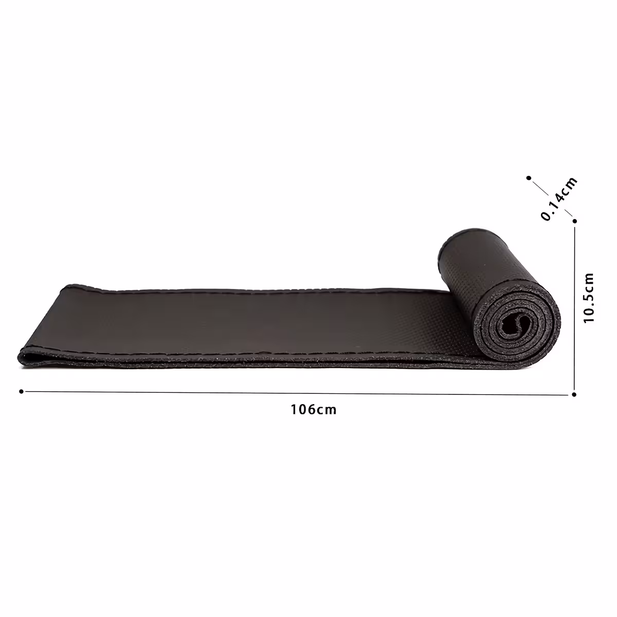 Husă volan perforată neagră cu model sport Design sport cu piele perforată pentru condus dinamic