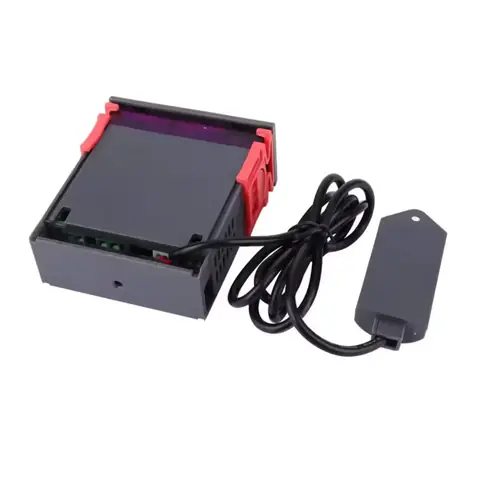 HYGROSTAT regulátor termostatu teploty a VLHKOSTI elektronický DIGITÁLNÍ cena 220V čidlo vlhkosti STC 3028