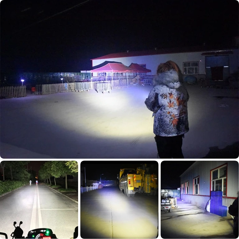 Iluminat puternic pentru siguranță și vizibilitate