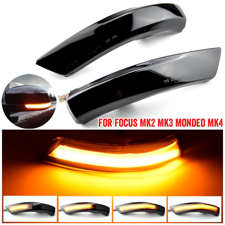 Upgrade LED zrcátek s sekvenčním blinkrem