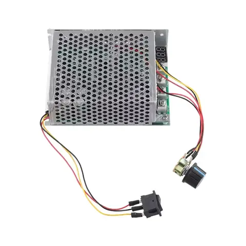 PWM CONTROLLER pro otáčky stejnosměrného motoru variátor rychlosti napětí REGULÁTOR OTÁČEK stejnosměrného motoru 60A 12V 24V 36V 48V