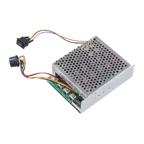 PWM CONTROLLER pro otáčky stejnosměrného motoru variátor rychlosti napětí REGULÁTOR OTÁČEK stejnosměrného motoru 60A 12V 24V 36V 48V
