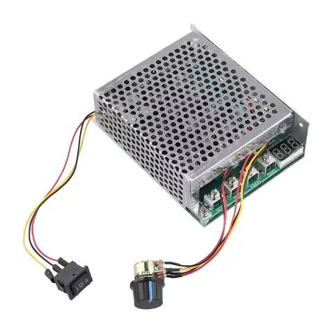 PWM CONTROLLER pro otáčky stejnosměrného motoru variátor rychlosti napětí REGULÁTOR OTÁČEK stejnosměrného motoru 60A 12V 24V 36V 48V