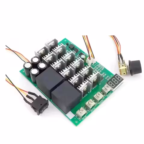 Elektronický variátor pre DC motory s meniteľným napätím