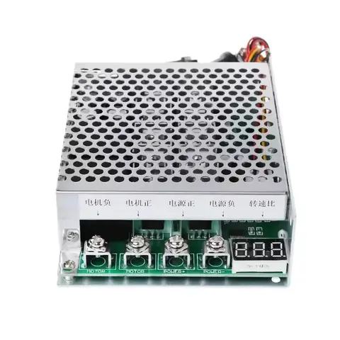 PWM CONTROLLER pro otáčky stejnosměrného motoru variátor rychlosti napětí REGULÁTOR OTÁČEK stejnosměrného motoru 60A 12V 24V 36V 48V