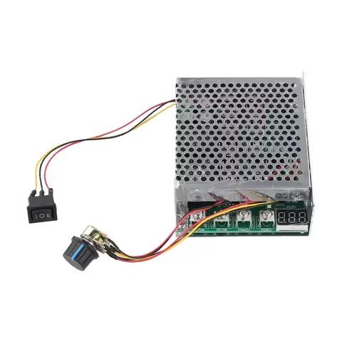 PWM CONTROLLER pro otáčky stejnosměrného motoru variátor rychlosti napětí REGULÁTOR OTÁČEK stejnosměrného motoru 60A 12V 24V 36V 48V
