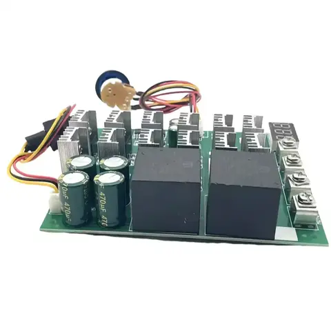 PWM CONTROLLER pro otáčky stejnosměrného motoru variátor rychlosti napětí REGULÁTOR OTÁČEK stejnosměrného motoru 60A 12V 24V 36V 48V