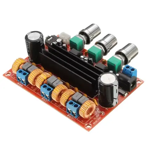 Sada stereo zesilovače 2.1 třídy D 2x50w+100w tpa3116d2 subwoofer