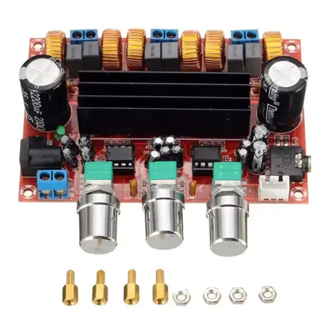 Sada stereo zesilovače 2.1 třídy D 2x50w+100w tpa3116d2 subwoofer