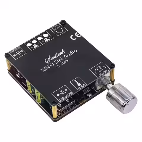 Placă amplificator digital stereo cu intrare Bluetooth