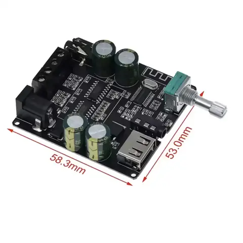 Amplificator Hi-Fi compact cu Bluetooth Modul compact Hi-Fi cu conexiune Bluetooth