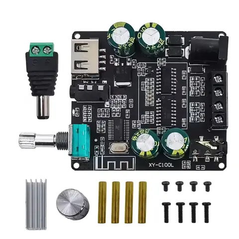 Amplificator stereo Hi-Fi Bluetooth 5.0, ideal pentru difuzoare pasive