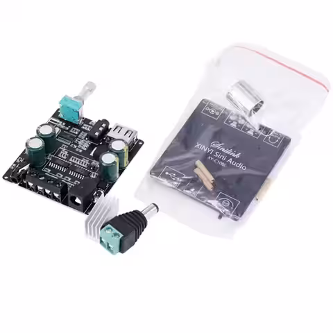 Mini amplificator Clasa D cu răcire eficientă și Bluetooth