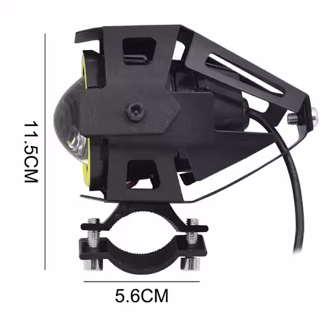 Proiector LED Angel Eyes pentru bicicletă sau motocicletă Lumina Angel Eyes LED pentru bicicletă, motocicletă sau trotinetă