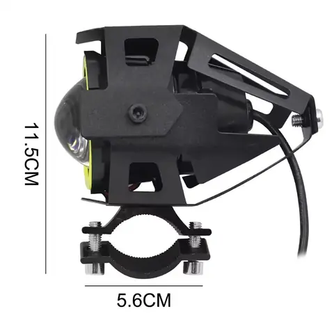 Proiector LED Angel Eyes pentru bicicletă sau motocicletă Lumina Angel Eyes LED pentru bicicletă, motocicletă sau trotinetă