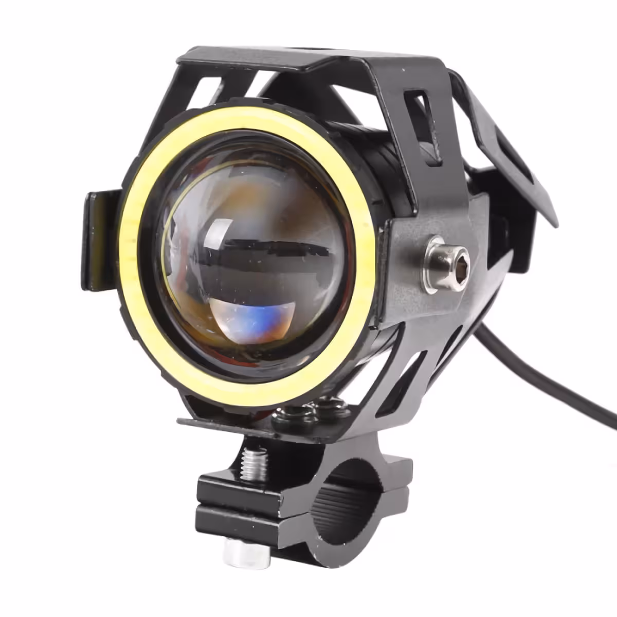 Far LED CREE U7 cu lentilă – motocicletă Lumină LED moto cu lentilă clară și carcasă aluminiu