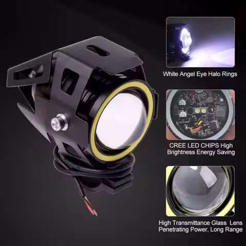 Far de ceață LED U7 pentru ATV Proiector de ceață LED model U7 ideal pentru ATV-uri și off-road