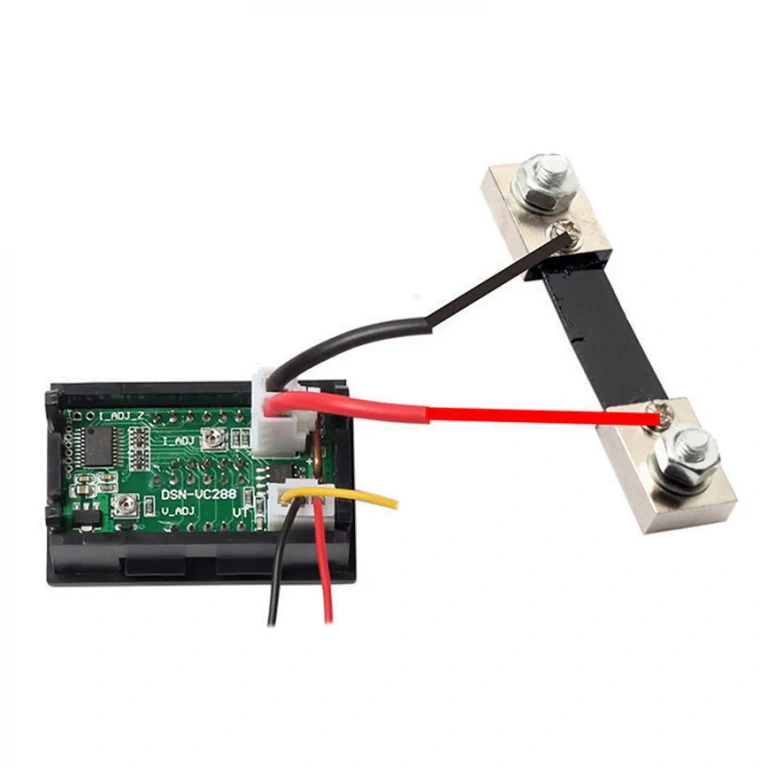 Точен амперметър с шънт за големи токове