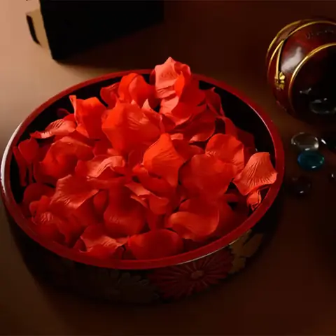 VÖRÖS RÓZSA PETALS mesterségesen eladási ár a táska 500 darab megvesz