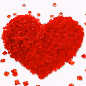 Petale artificiale roșii pentru decor romantic la nuntă, ziua îndrăgostiților sau aniversare