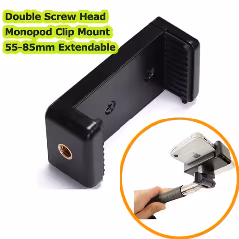 Universalklämma för smartphone på stativ