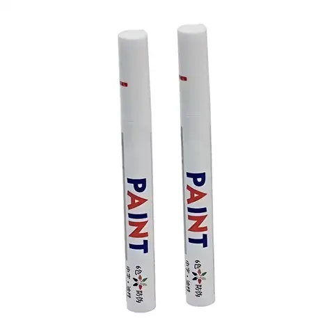Marker bílý fix na pneumatiky pneumatiky s bílou barvou trvale napsaný