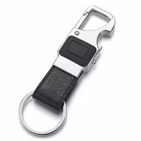 Držiak kľúčov s praktickým push-pull mechanizmom, elegantný
