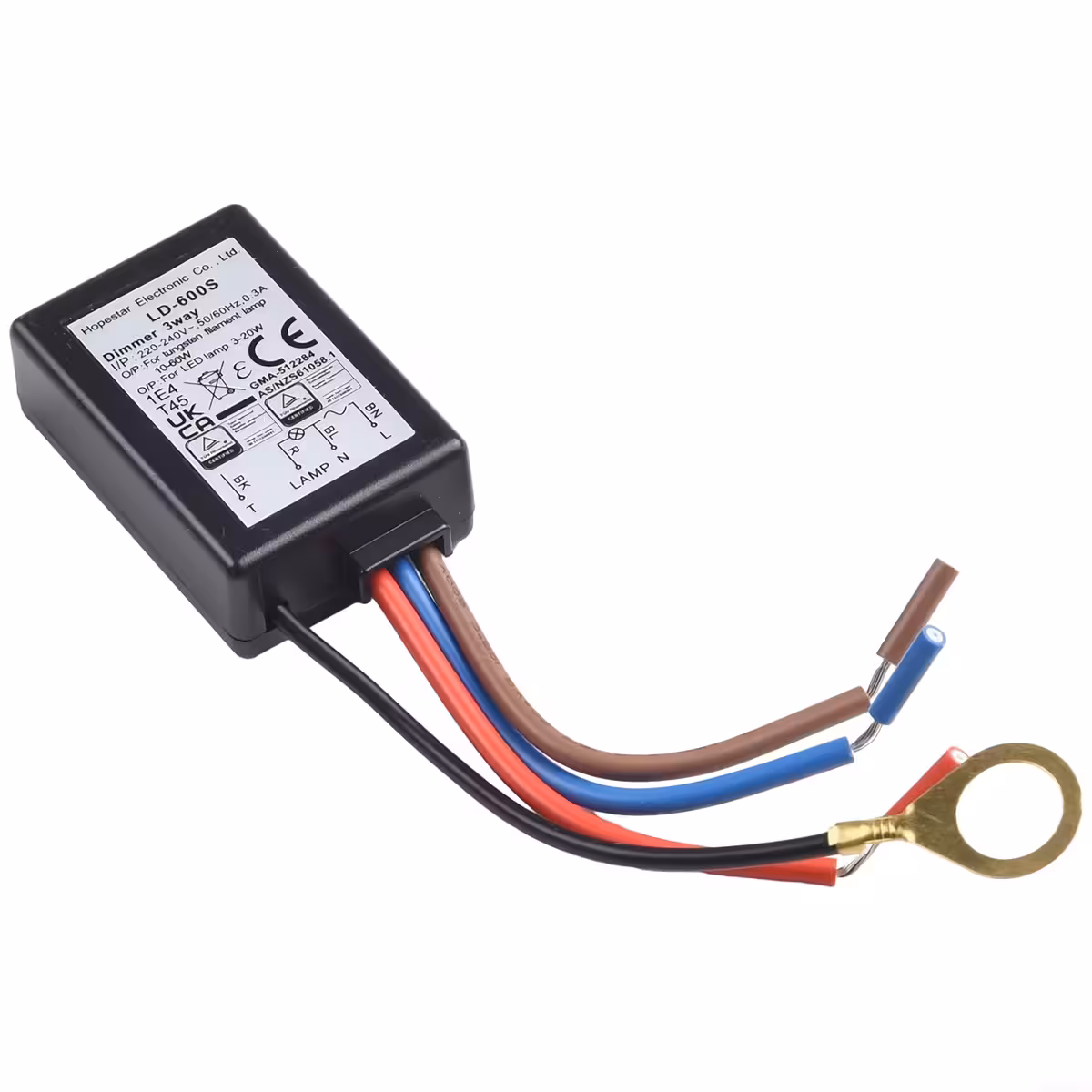 Modul dimmer tactil cu 3 trepte de reglare a luminozității