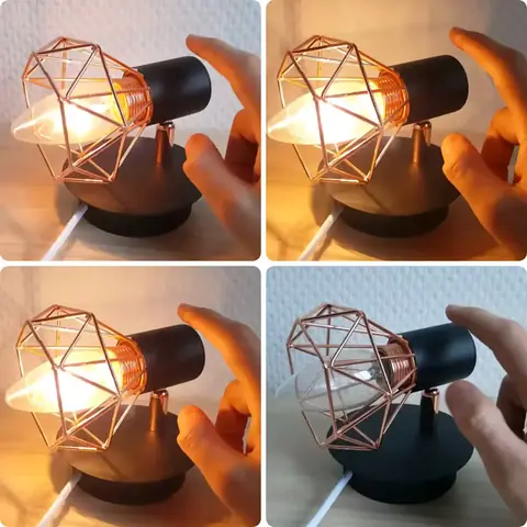 DOTYKOVÝ SPÍNAČ dotykový DIMMER stmívatelný s variabilním nastavením světla lampy