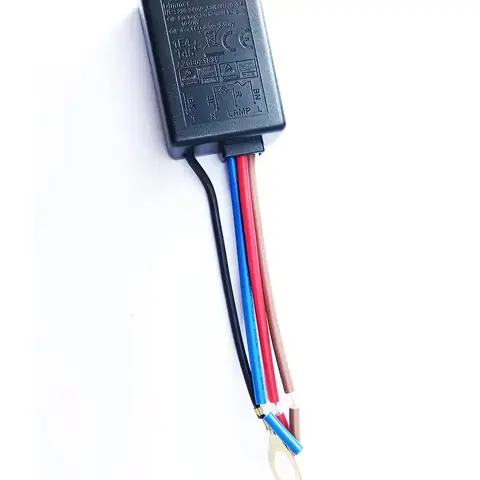 DOTYKOVÝ SPÍNAČ dotykový DIMMER stmívatelný s variabilním nastavením světla lampy