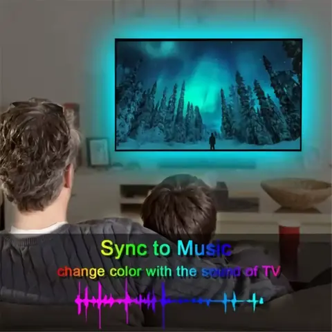 LED pásek RGB 10m TV USB bluetooth s dálkovým ovládáním a světelnou hrou k hudbě