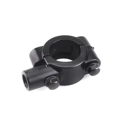 Suport oglindă ghidon filet M10 Clema de aluminiu cu filet M10 x 1,25 pentru prindere pe ghidon moto sau trotinetă