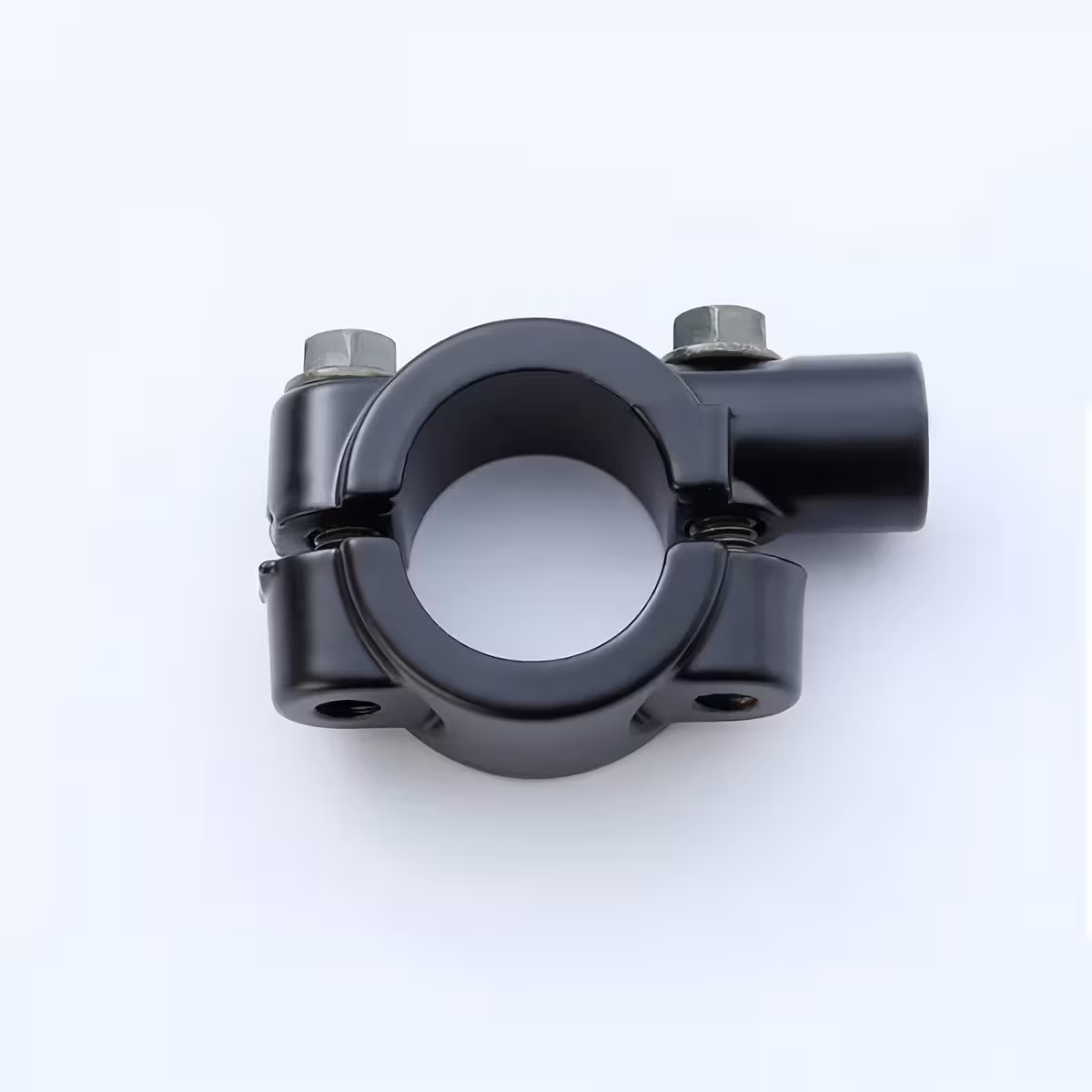 Set cleme prindere oglindă universal pentru bicicletă și ATV Set 2 bucăți cleme pentru montare oglindă retrovizoare pe ghidon ATV sau bicicletă