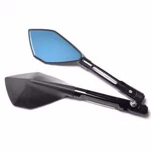 Oglinzi moto universale cu prindere pe ghidon, compatibile cu majoritatea motocicletelor și ATV-urilor