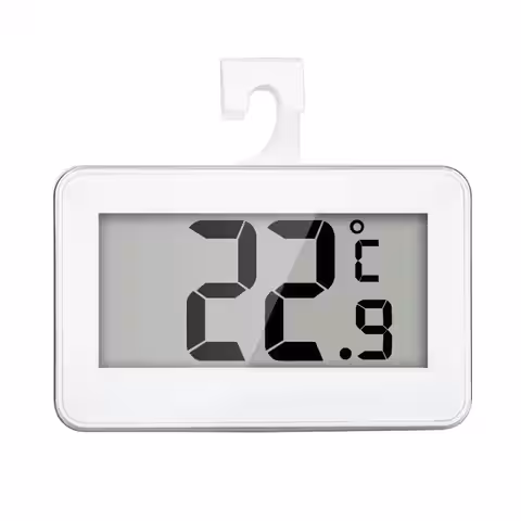 Termometru cu afișaj digital pentru monitorizarea temperaturii în frigider
