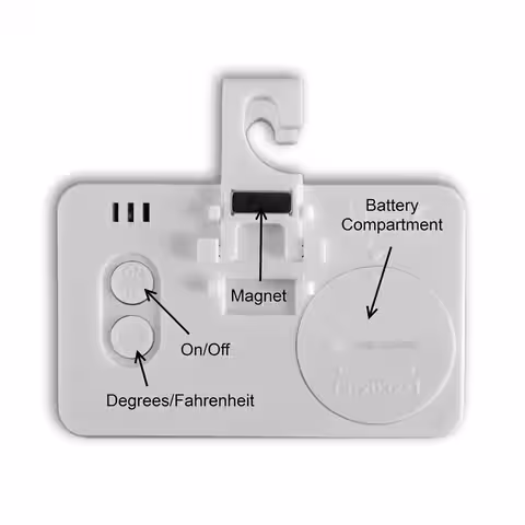 Termometru cu magnet pentru frigider sau congelator Termometru digital cu magnet pentru atașare ușoară în frigider sau ladă frigorifică