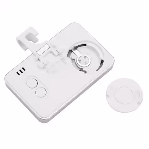 Termometru digital modern pentru camera sau baie Termometru digital cu design modern pentru utilizare în cameră, baie sau bucătărie